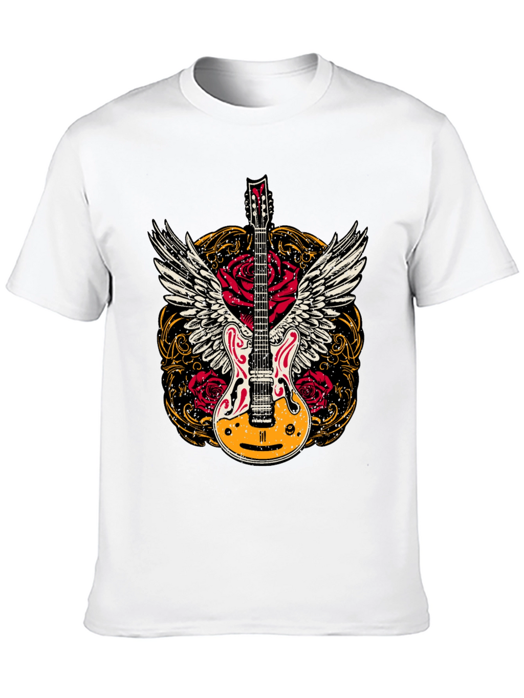 Guitar Wings T-Shirt - Rock n Roll Style!
