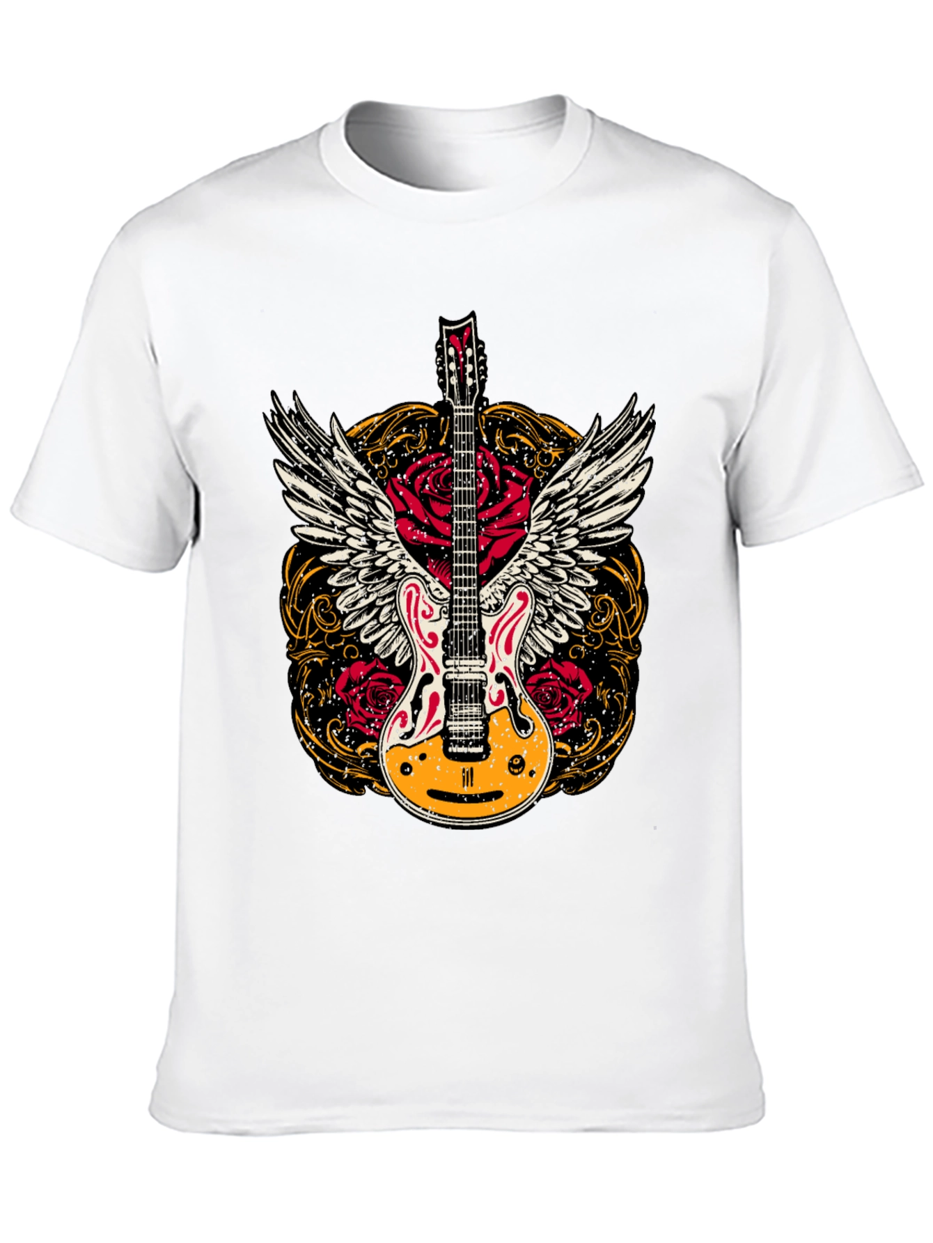 Guitar Wings T-Shirt - Rock n Roll Style!