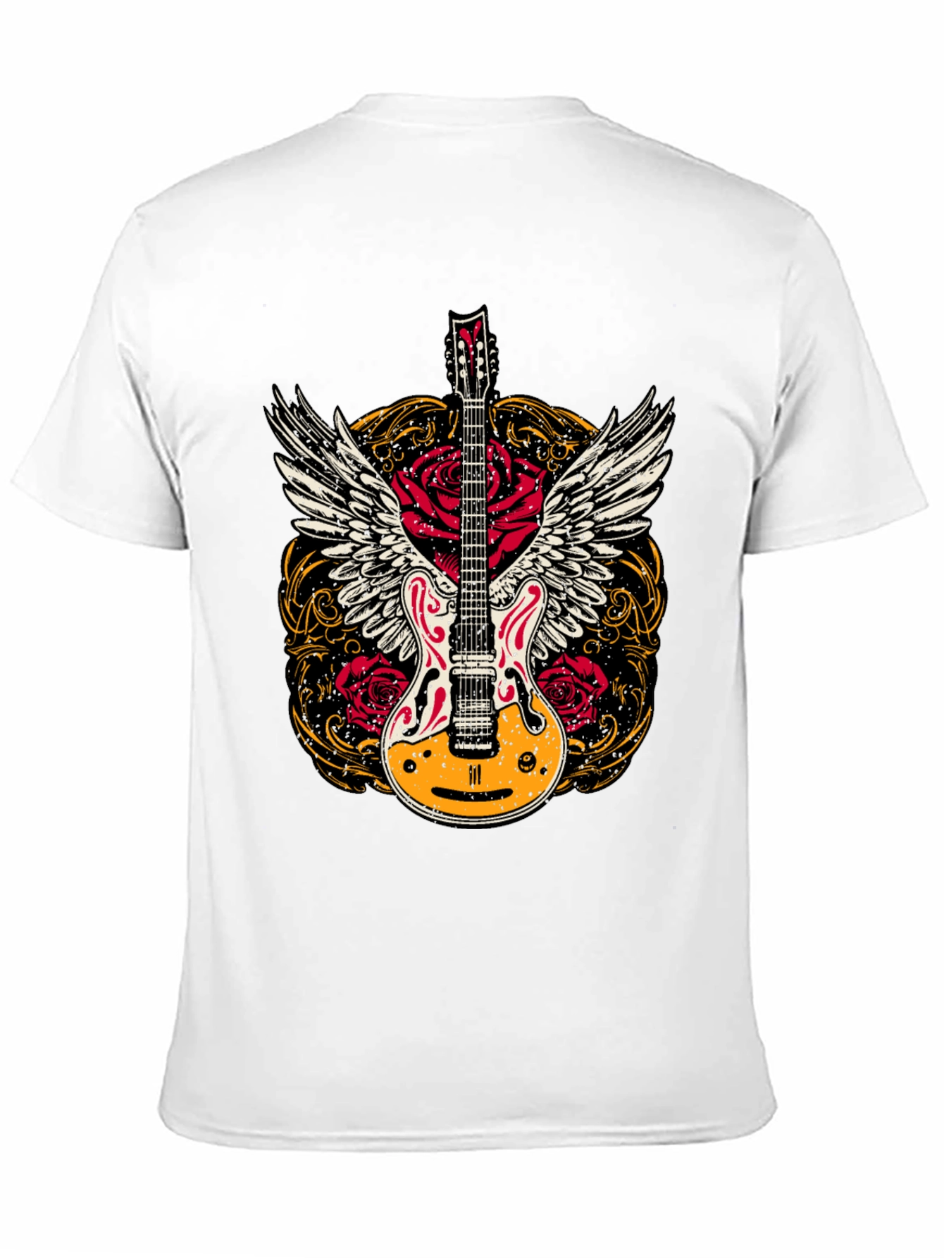 Guitar Wings T-Shirt - Rock n Roll Style!