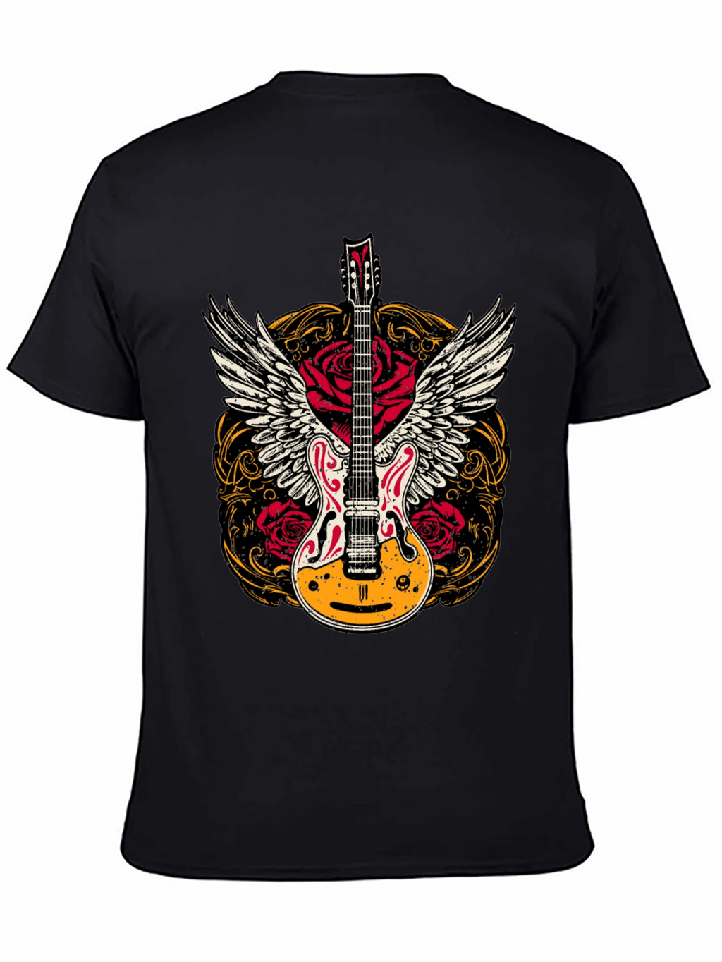 Guitar Wings T-Shirt - Rock n Roll Style!