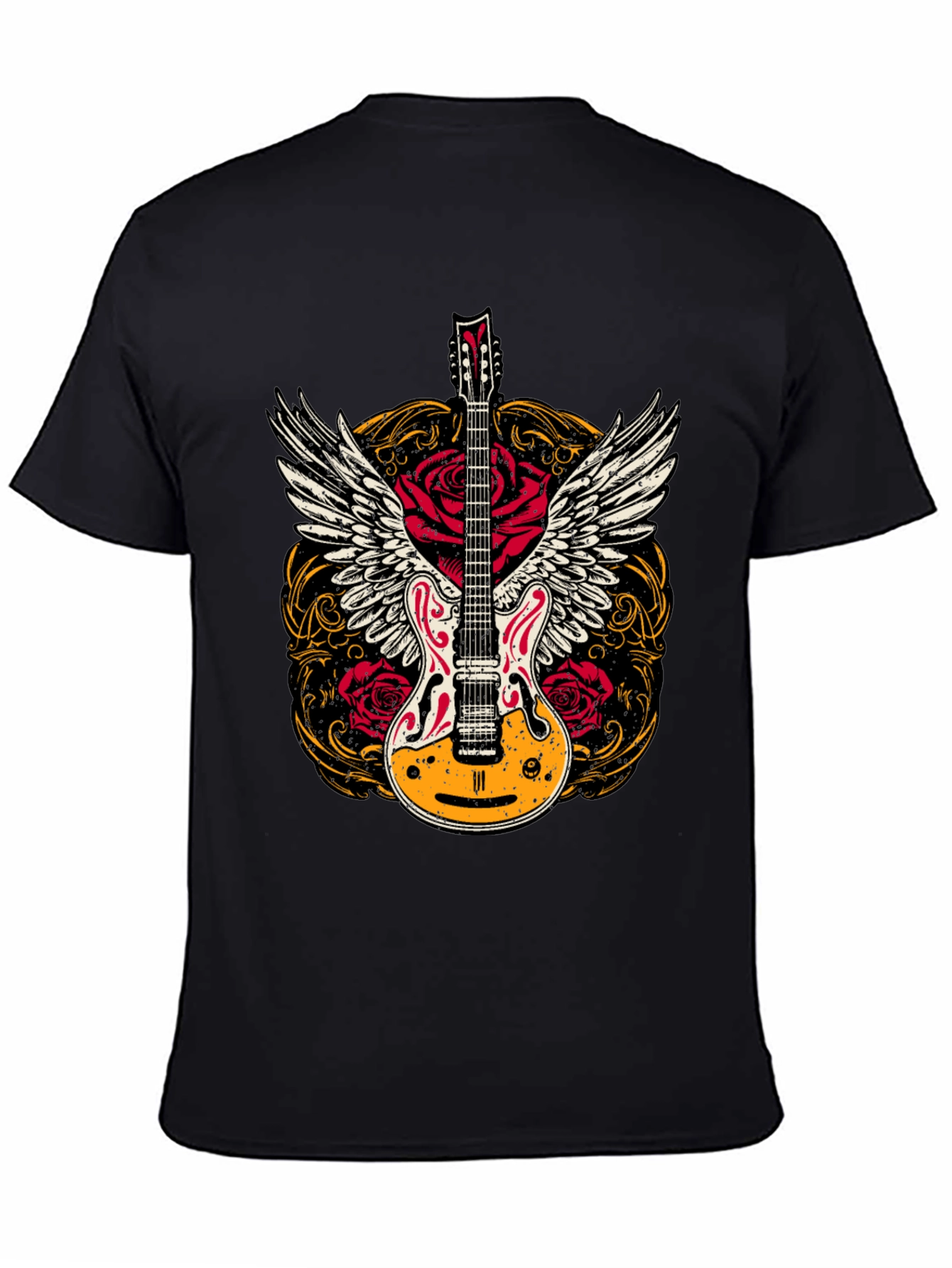 Guitar Wings T-Shirt - Rock n Roll Style!