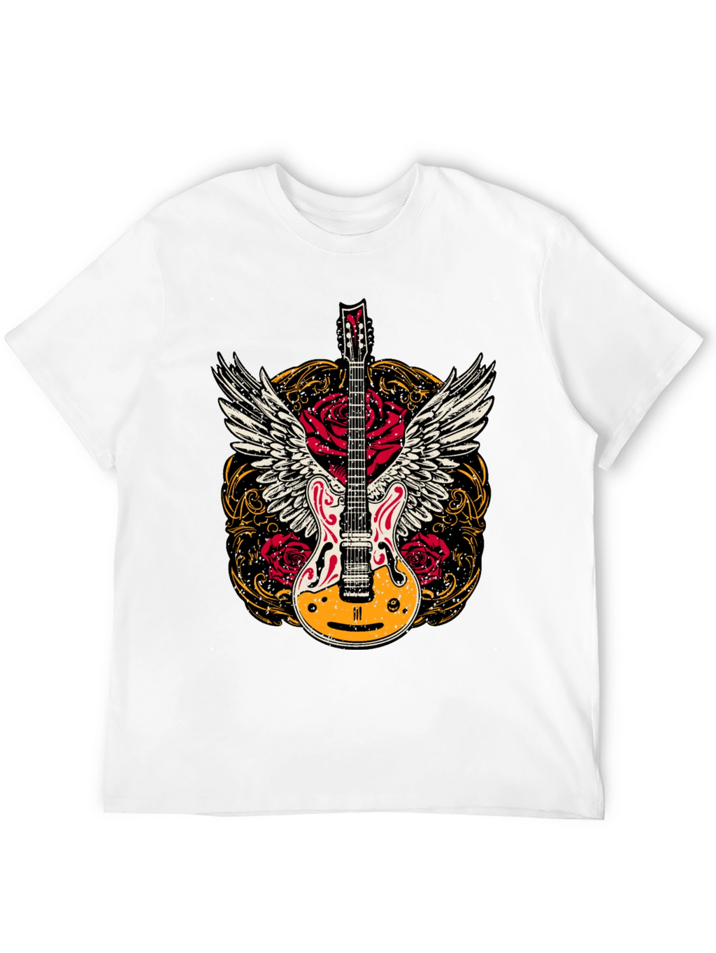 Guitar Wings T-Shirt - Rock n Roll Style!