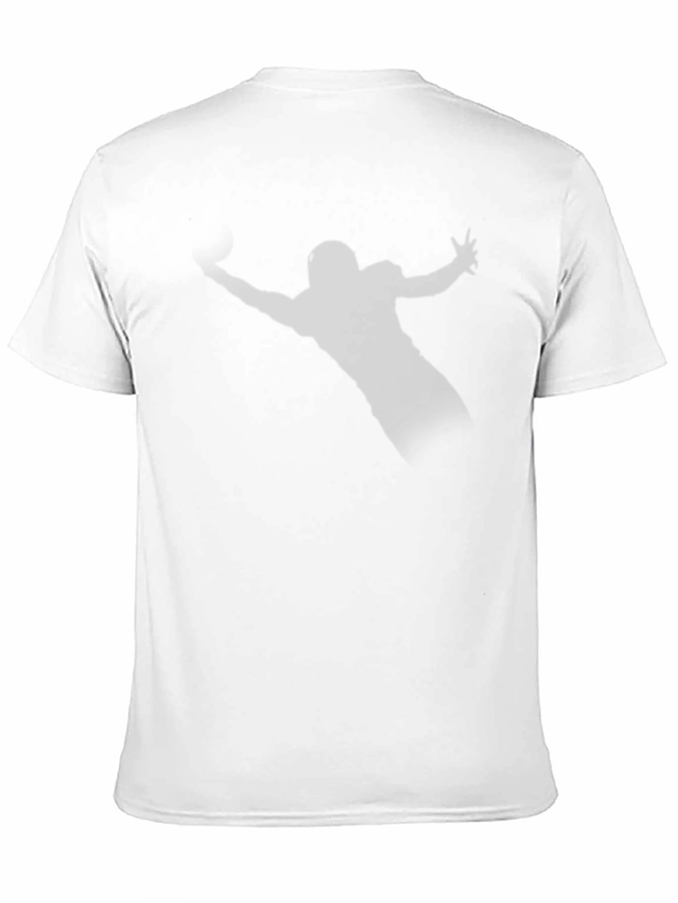 Mens Classic Black Crewneck T-Shirt