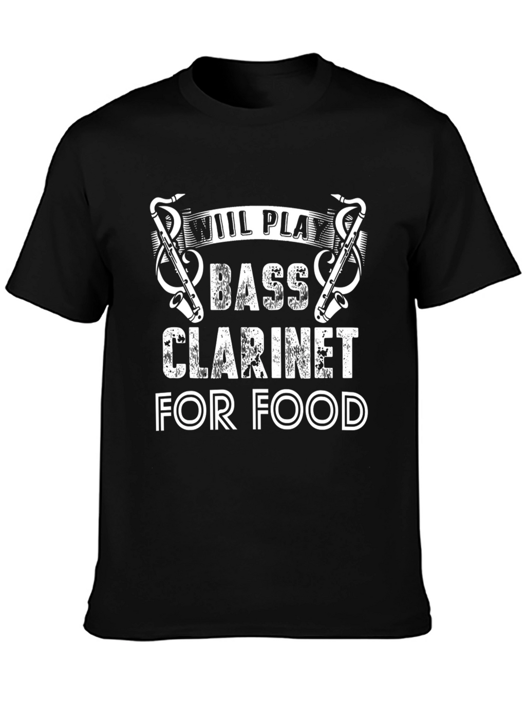 Bass Clarinet Player Graphic Tee - Music Lover Shirt