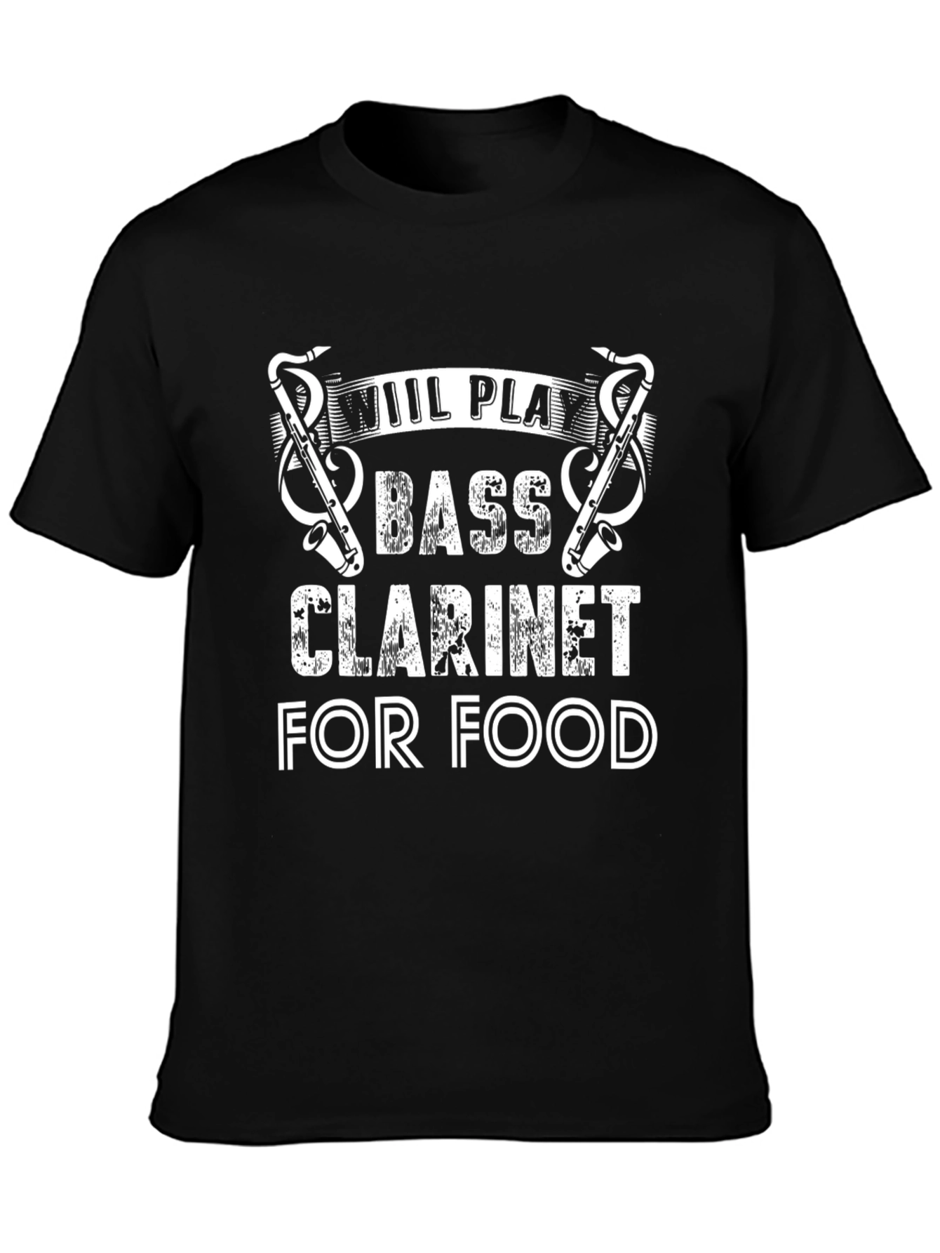 Bass Clarinet Player Graphic Tee - Music Lover Shirt