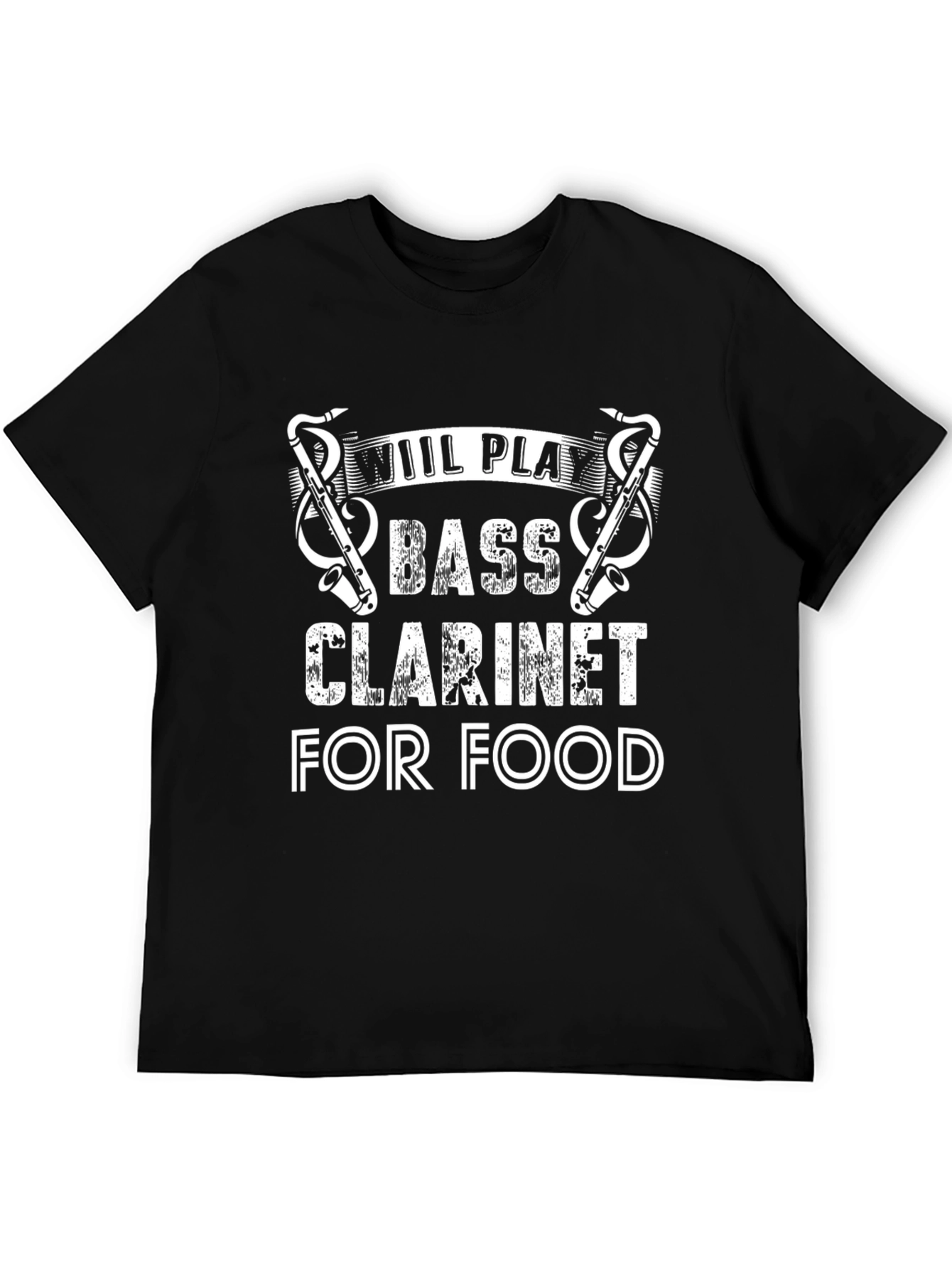 Bass Clarinet Player Graphic Tee - Music Lover Shirt