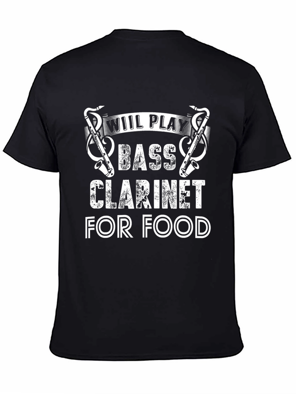 Bass Clarinet Player Graphic Tee - Music Lover Shirt