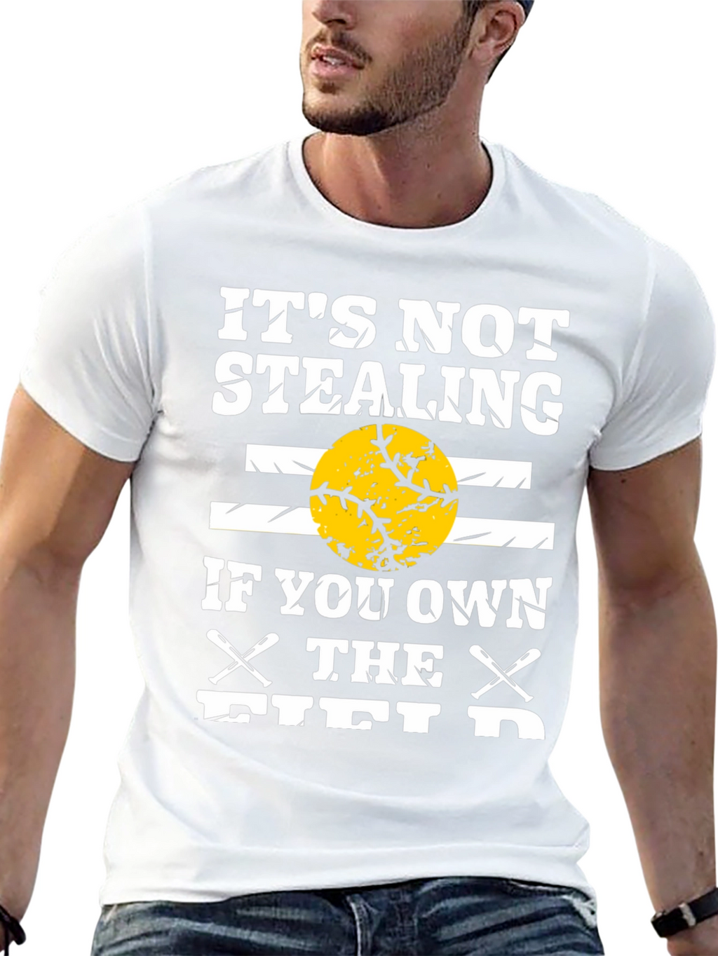 Its Not Stealing Baseball Graphic T-Shirt