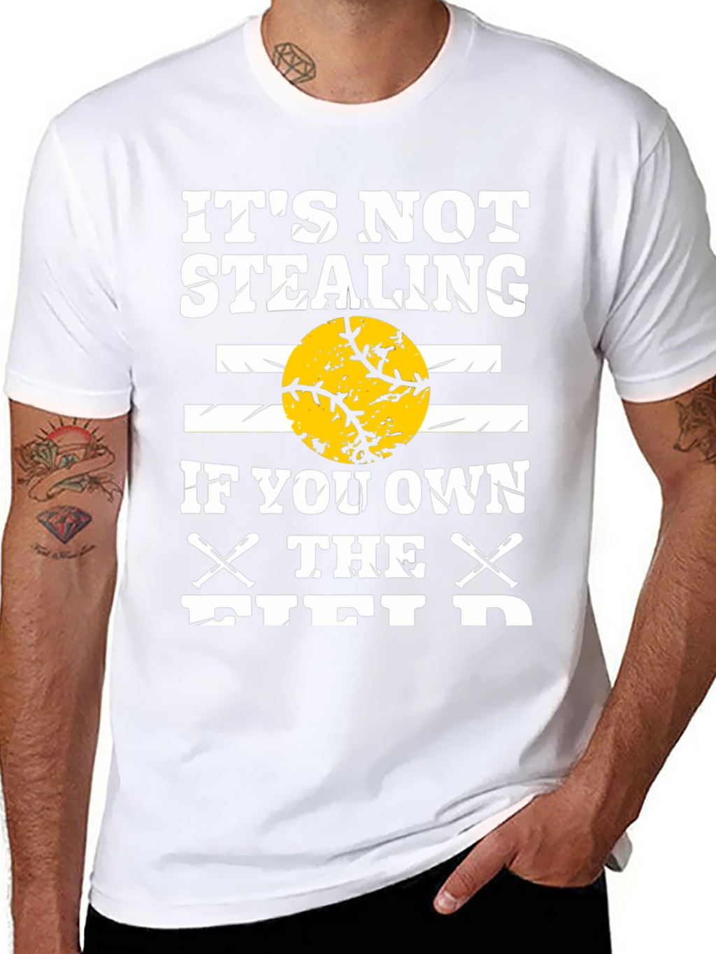 Its Not Stealing Baseball Graphic T-Shirt