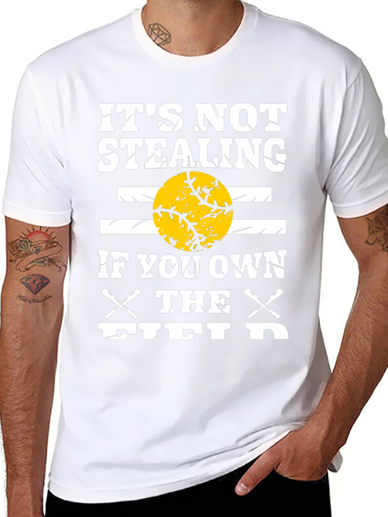 Its Not Stealing Baseball Graphic T-Shirt