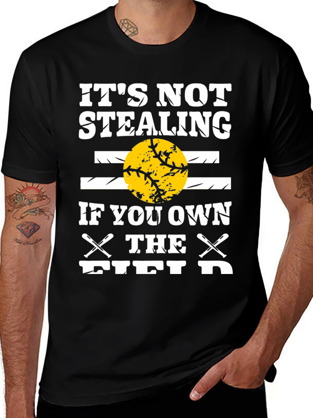 Its Not Stealing Baseball Graphic T-Shirt