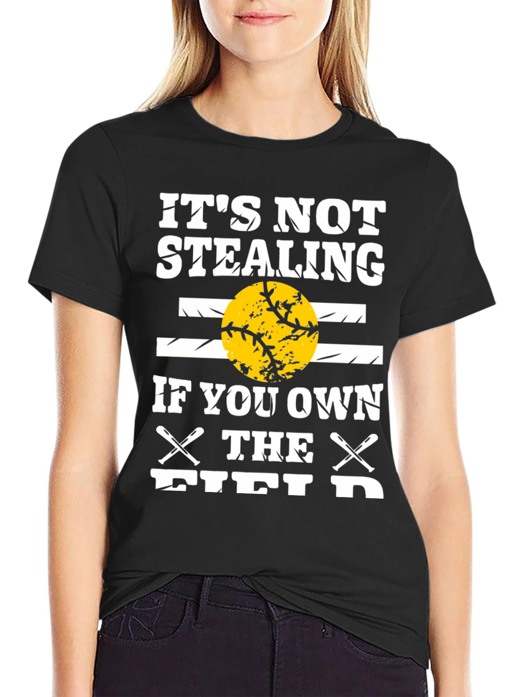 Its Not Stealing Baseball Graphic T-Shirt