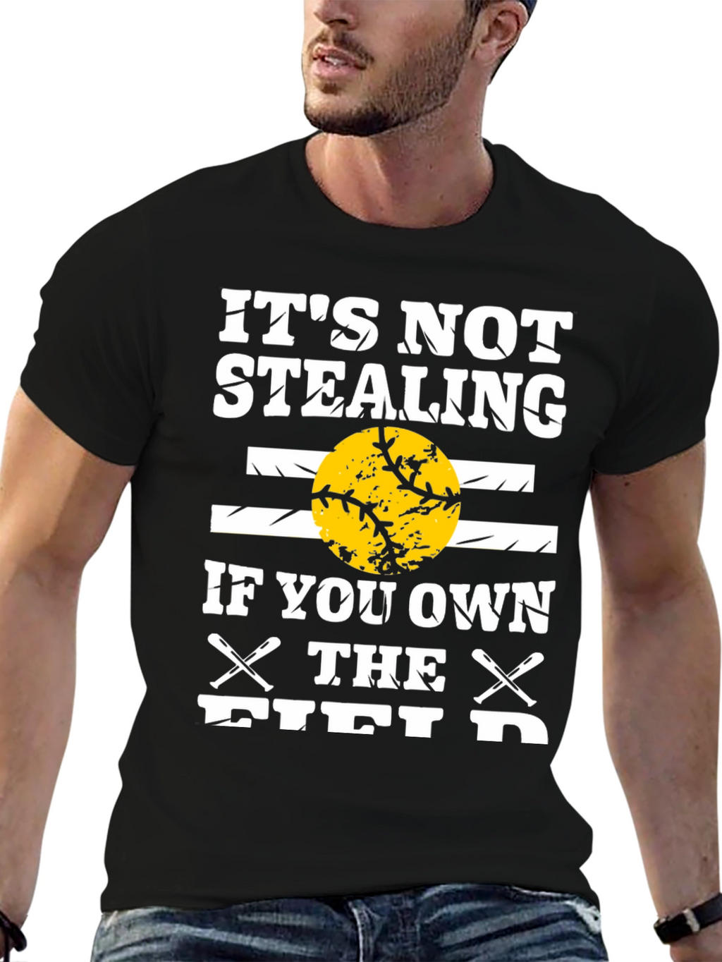 Its Not Stealing Baseball Graphic T-Shirt