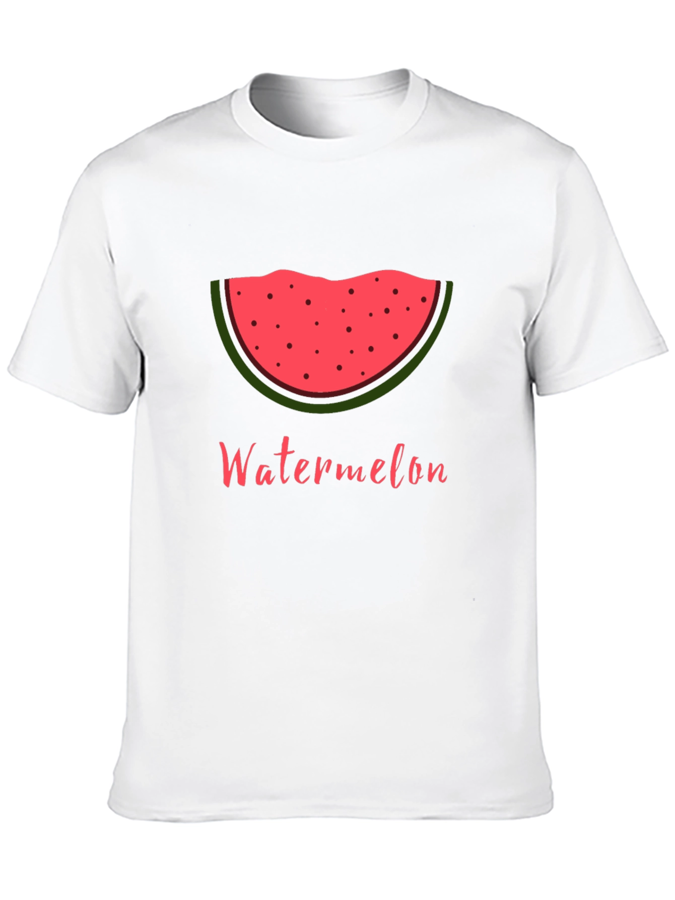 Watermelon Slice Graphic Tee - Summer Fun Shirt