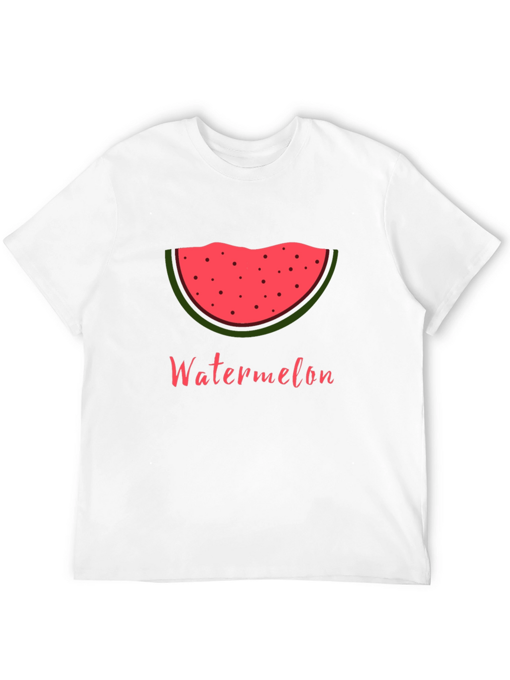 Watermelon Slice Graphic Tee - Summer Fun Shirt