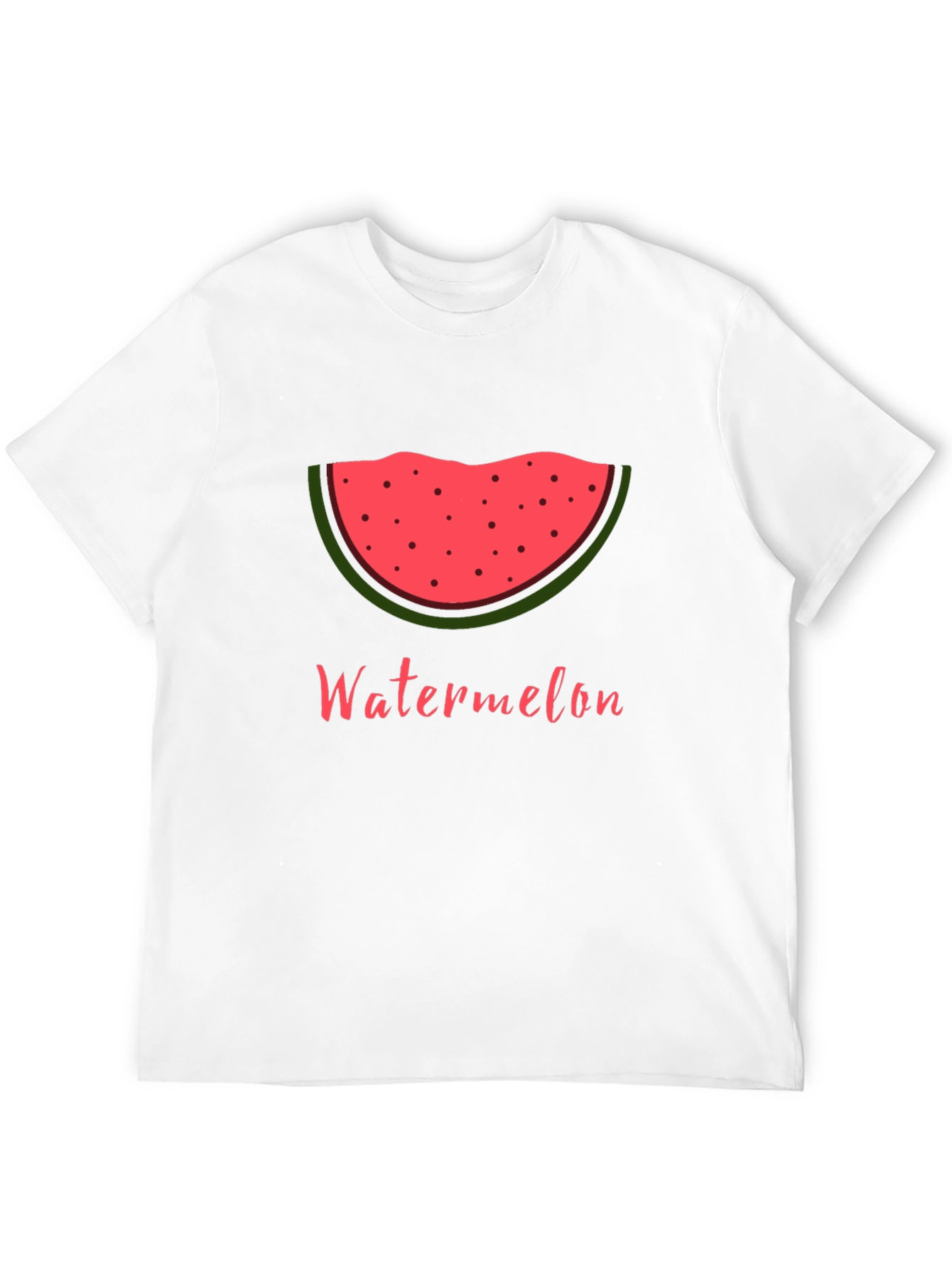 Watermelon Slice Graphic Tee - Summer Fun Shirt