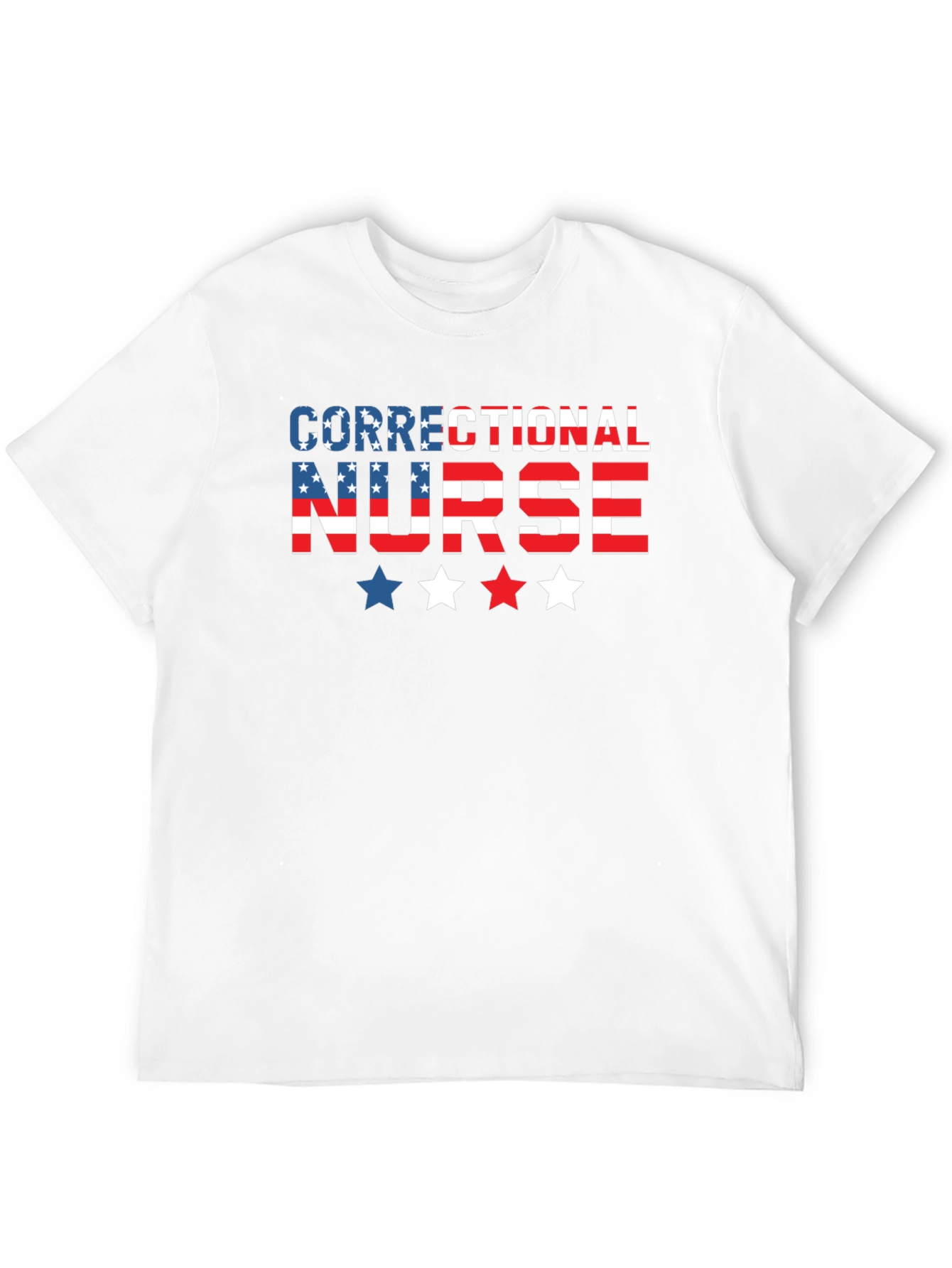 Correctional Nurse Patriotic T-Shirt