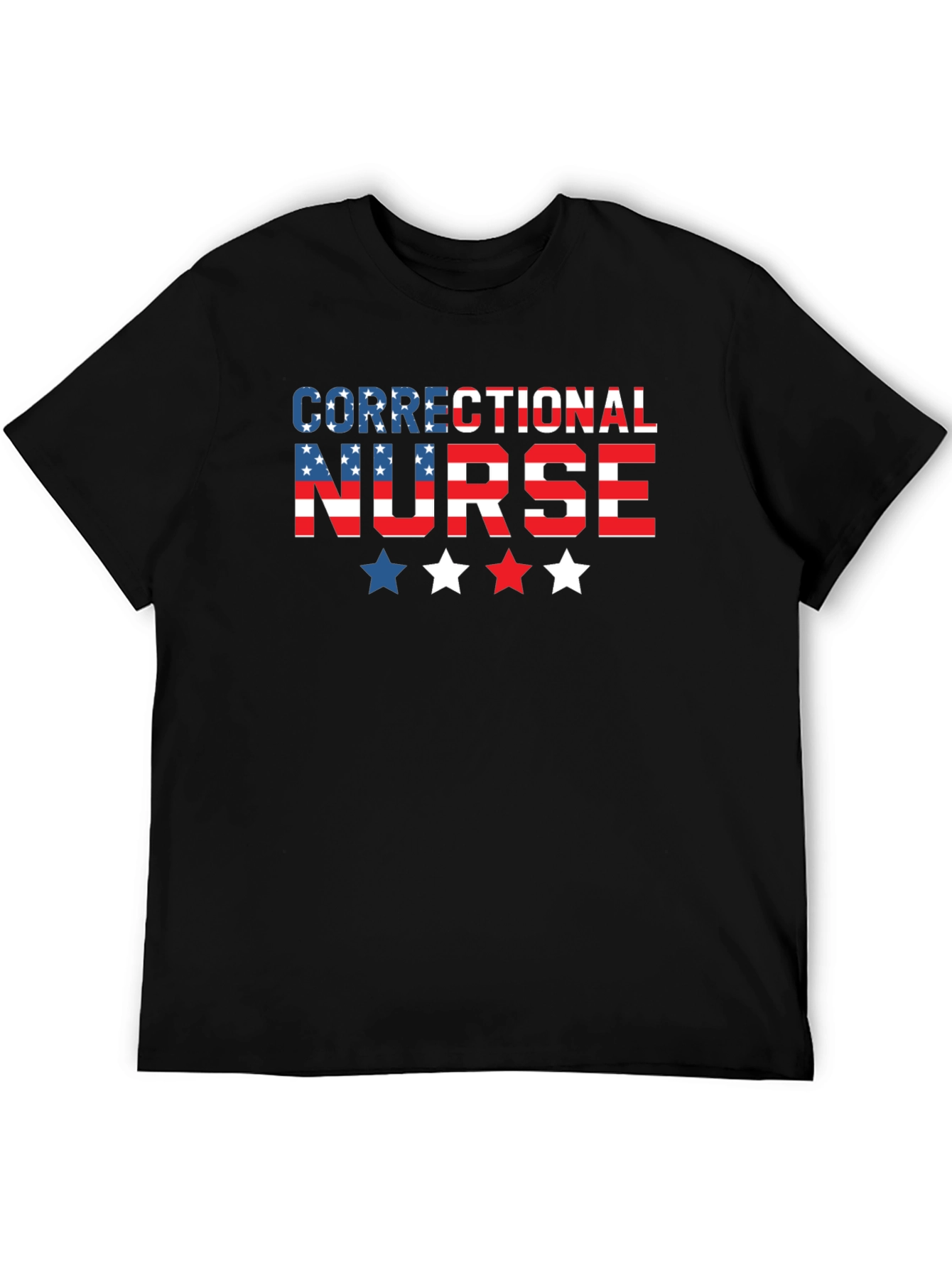 Correctional Nurse Patriotic T-Shirt