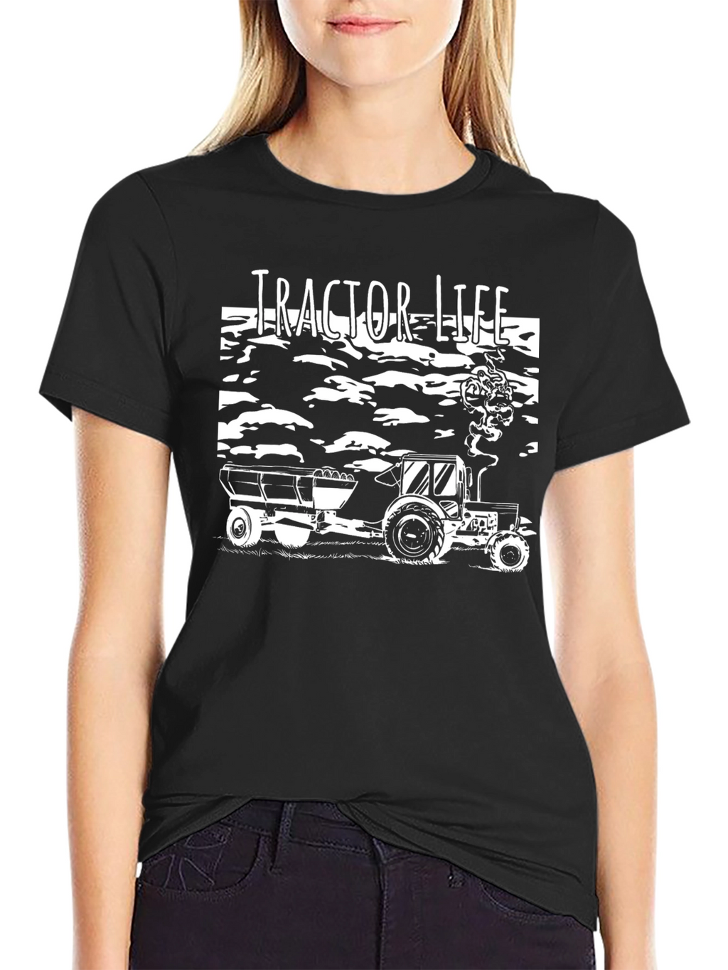 Tractor Life Graphic Tee - Farm Lovers T-Shirt
