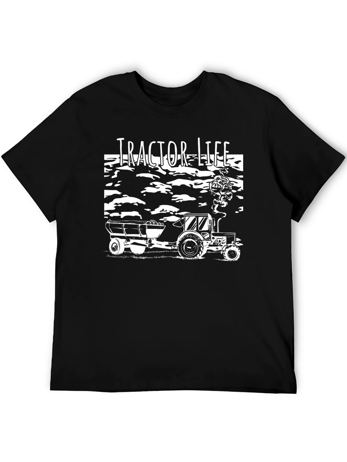Tractor Life Graphic Tee - Farm Lovers T-Shirt