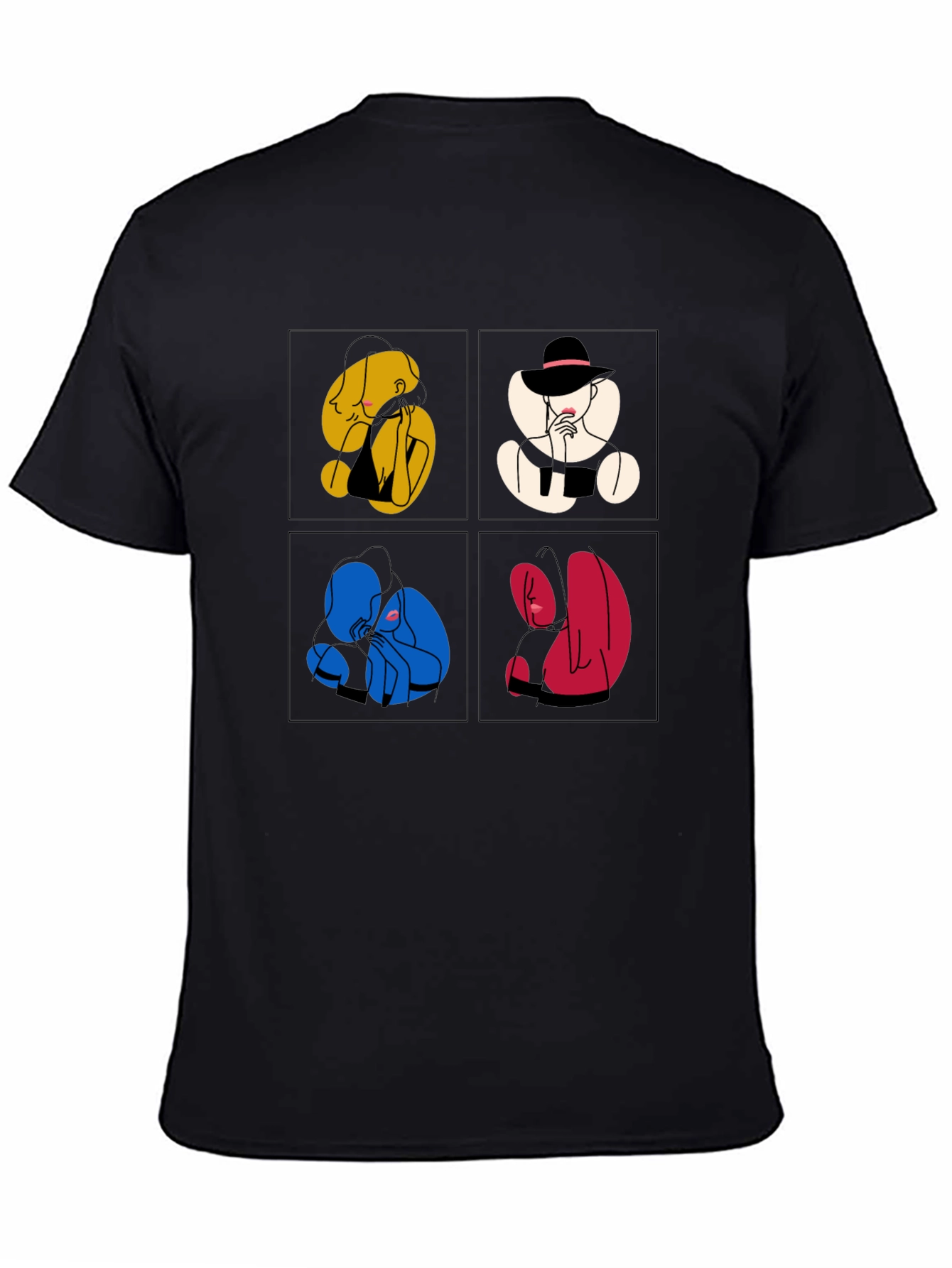 Abstract Art Graphic Tee - Unique Style