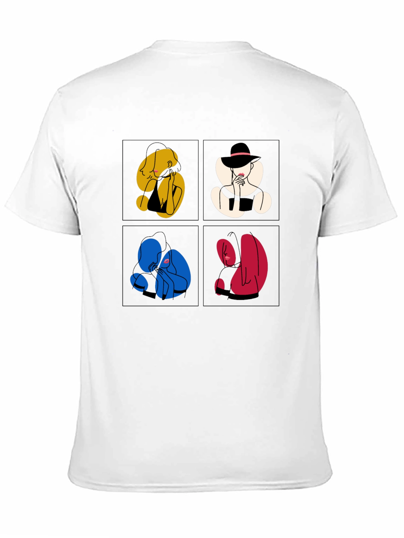 Abstract Art Graphic Tee - Unique Style