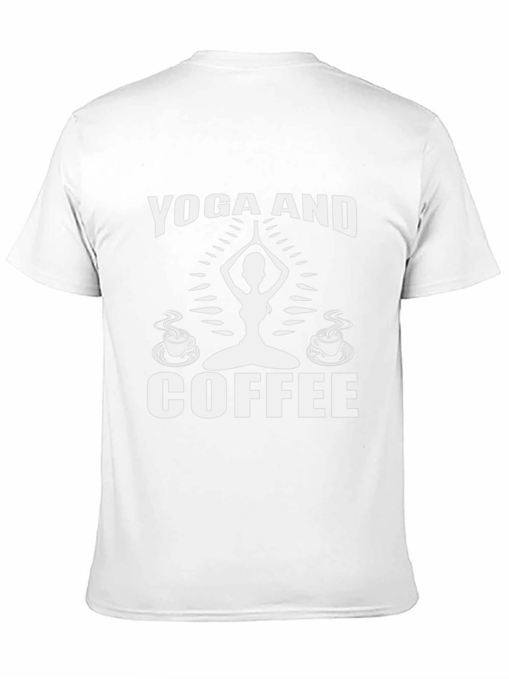 Yoga and Coffee Graphic T-Shirt