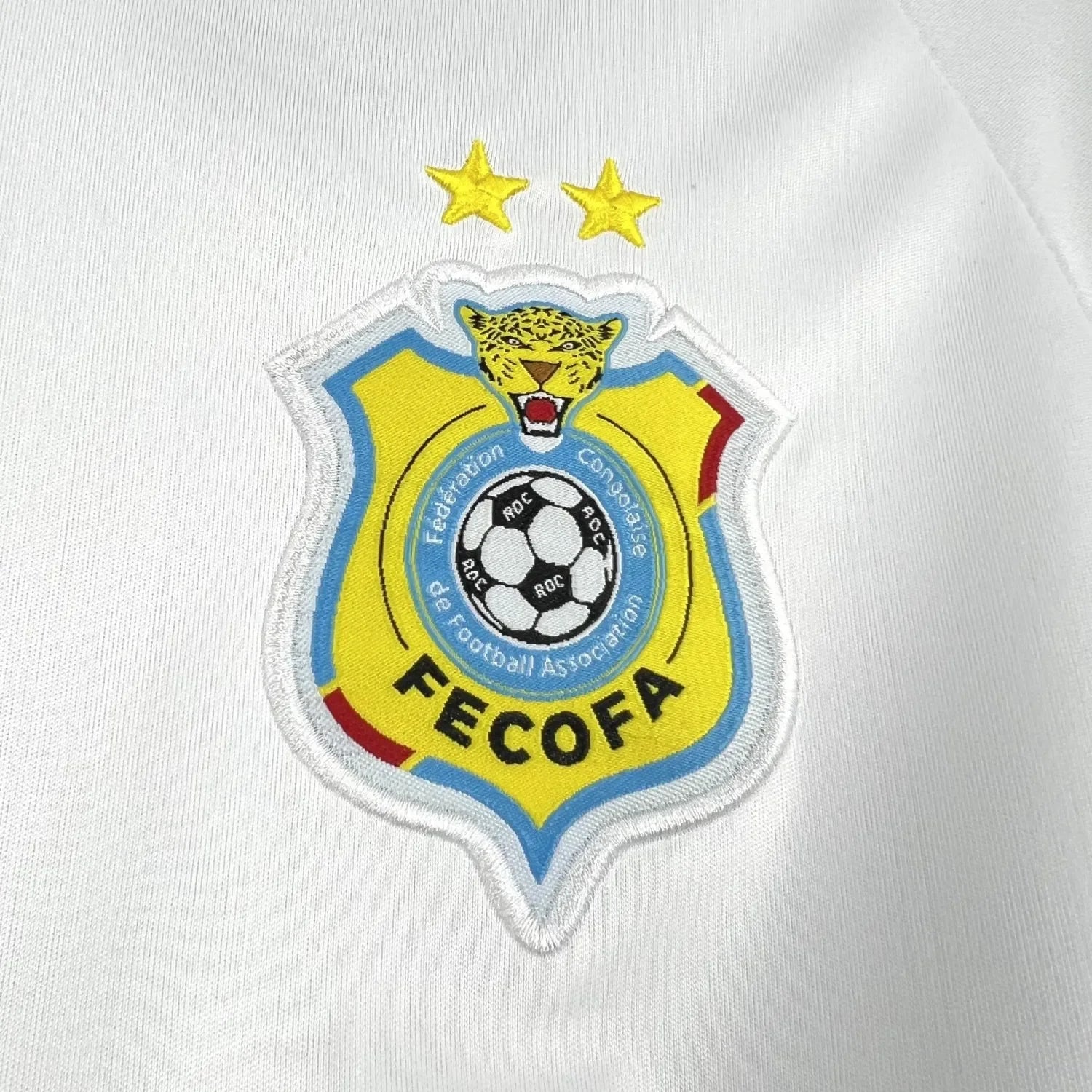 2026/27 Congo DR Away White Fans Soccer Jersey 民主刚果 Detail 3