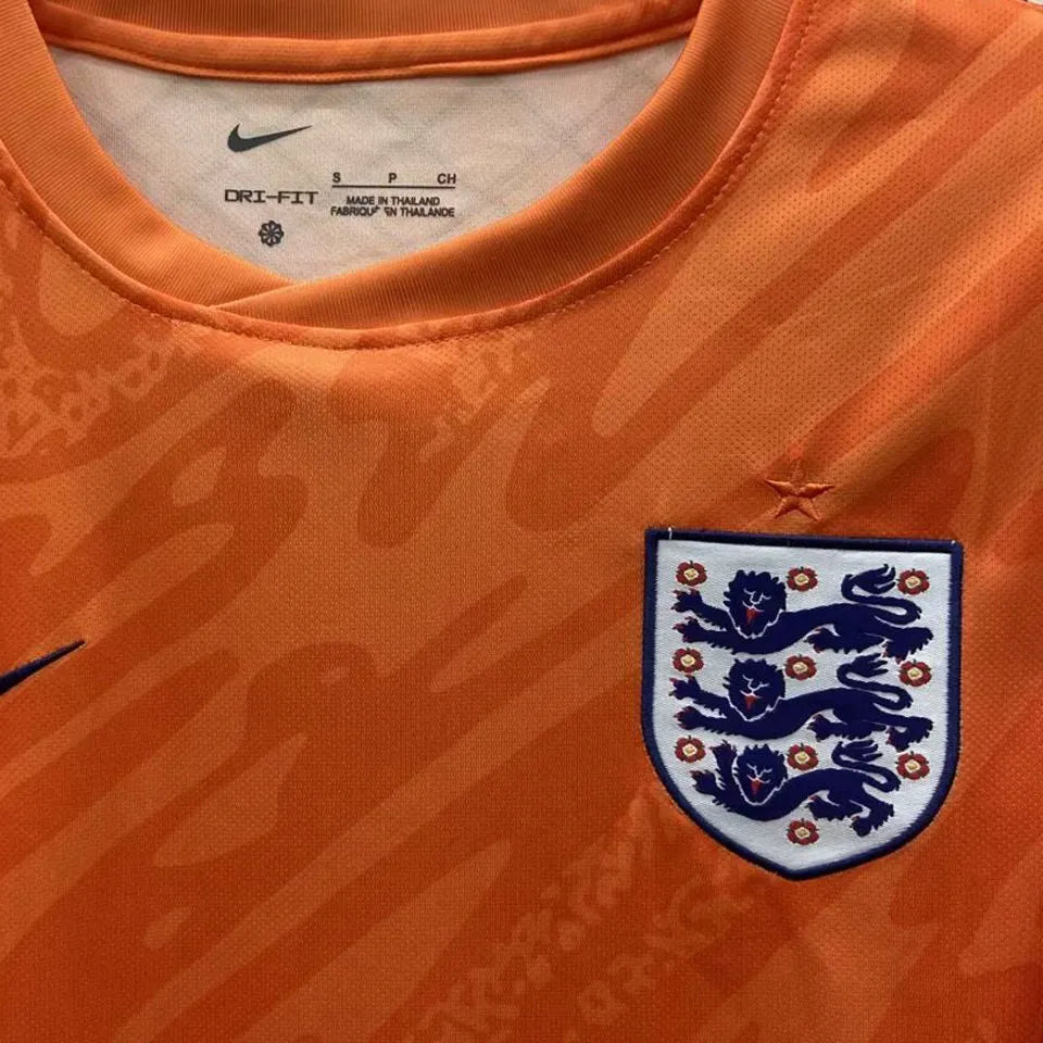 2024/25 England GK Fans Soccer Jersey Detail 3