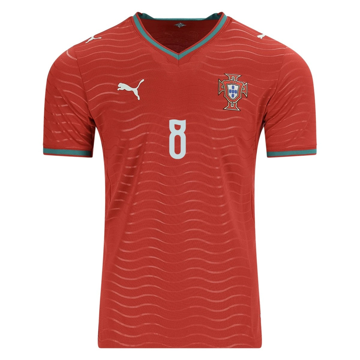 B.FERNANDES #8 Portugal Home Jersey World Cup 2026- [Super Replica] Back