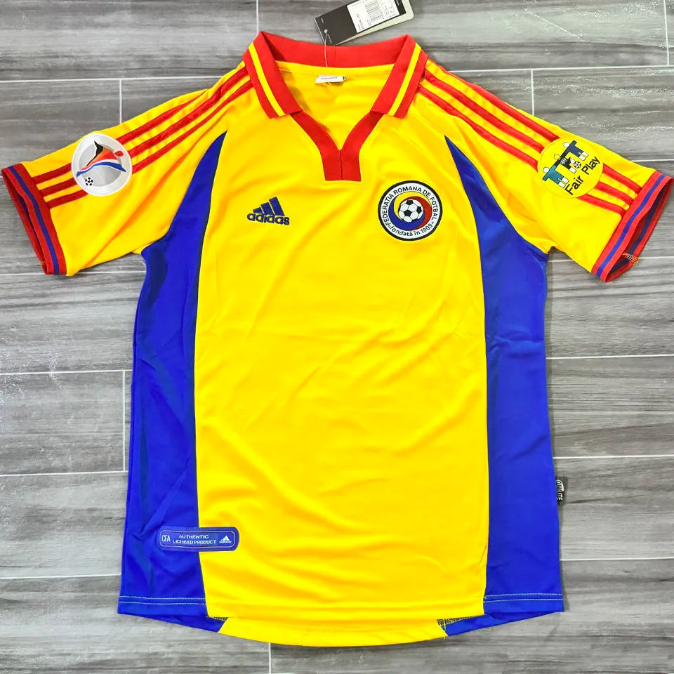 2002 Turkey Home White Retro Retro Jersey Detail 4