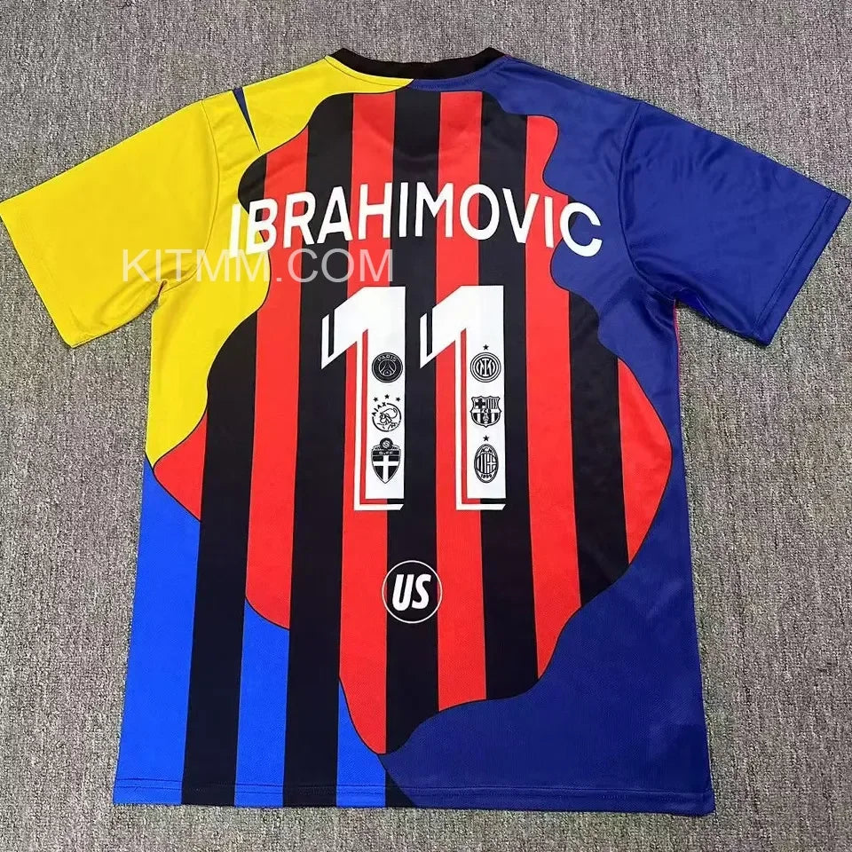 IBRAHIMOVIC #11 Combine Version Fans Soccer Jersey Front