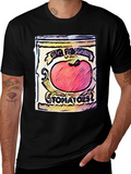 Tomato Soup Can Graphic Tee - Pop Art Style