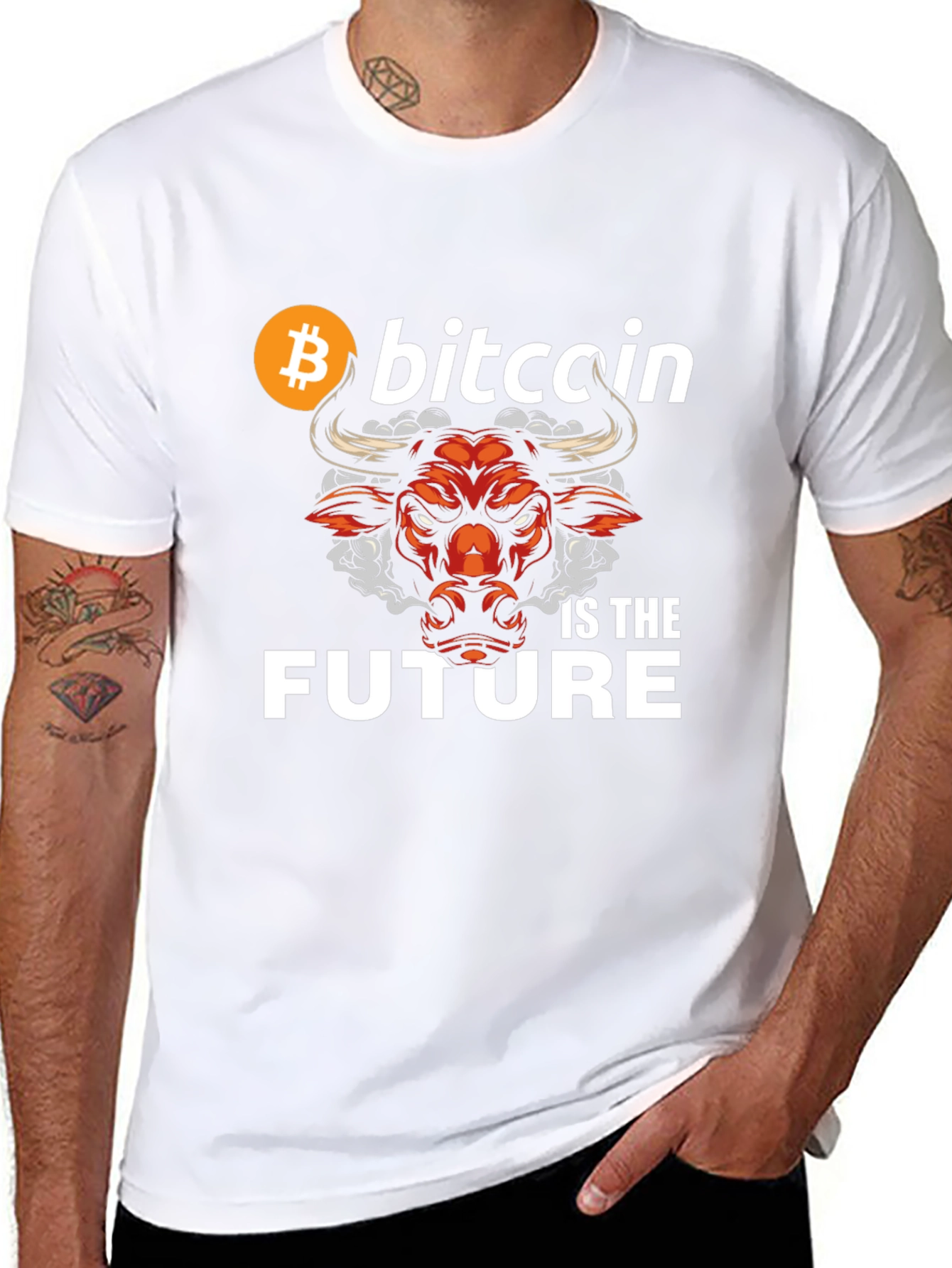 Bitcoin Bull T-Shirt - Crypto Future Tee