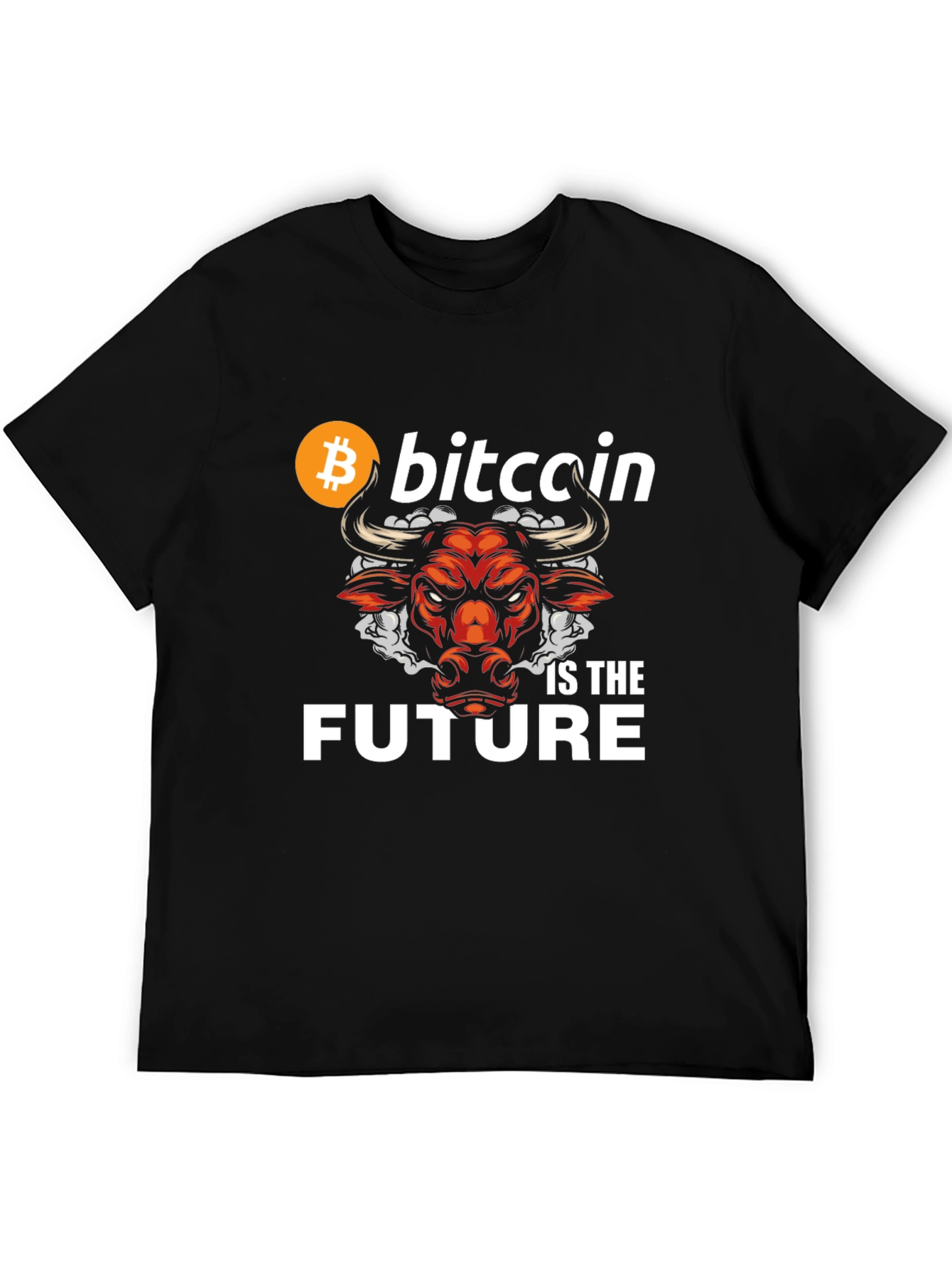 Bitcoin Bull T-Shirt - Crypto Future Tee