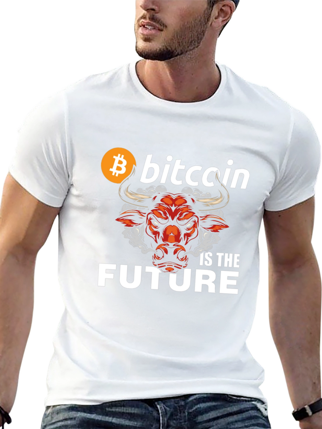 Bitcoin Bull T-Shirt - Crypto Future Tee