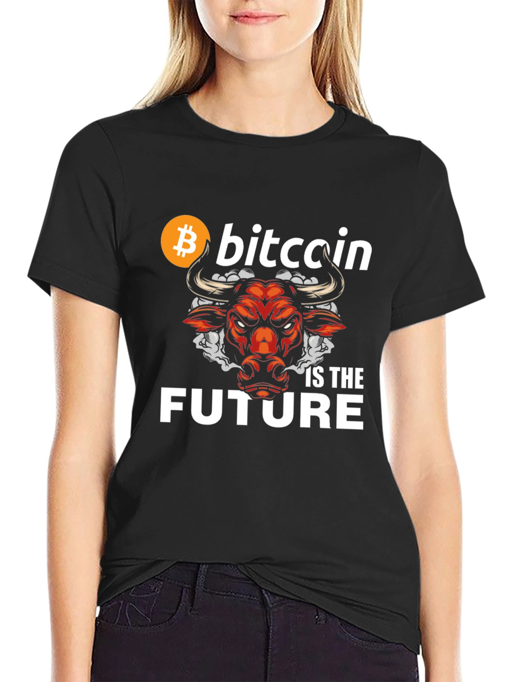 Bitcoin Bull T-Shirt - Crypto Future Tee