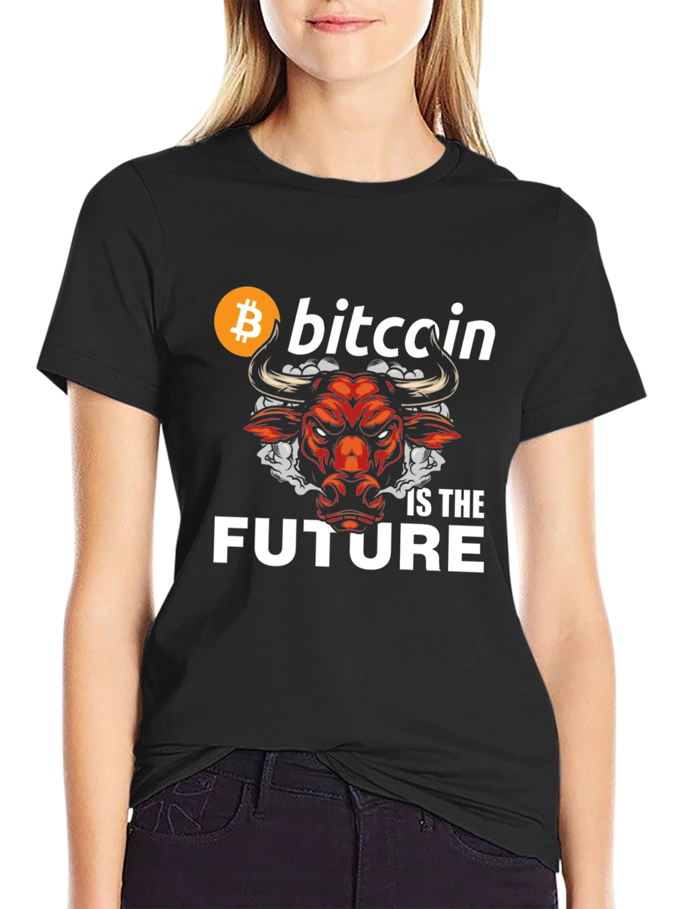 Bitcoin Bull T-Shirt - Crypto Future Tee