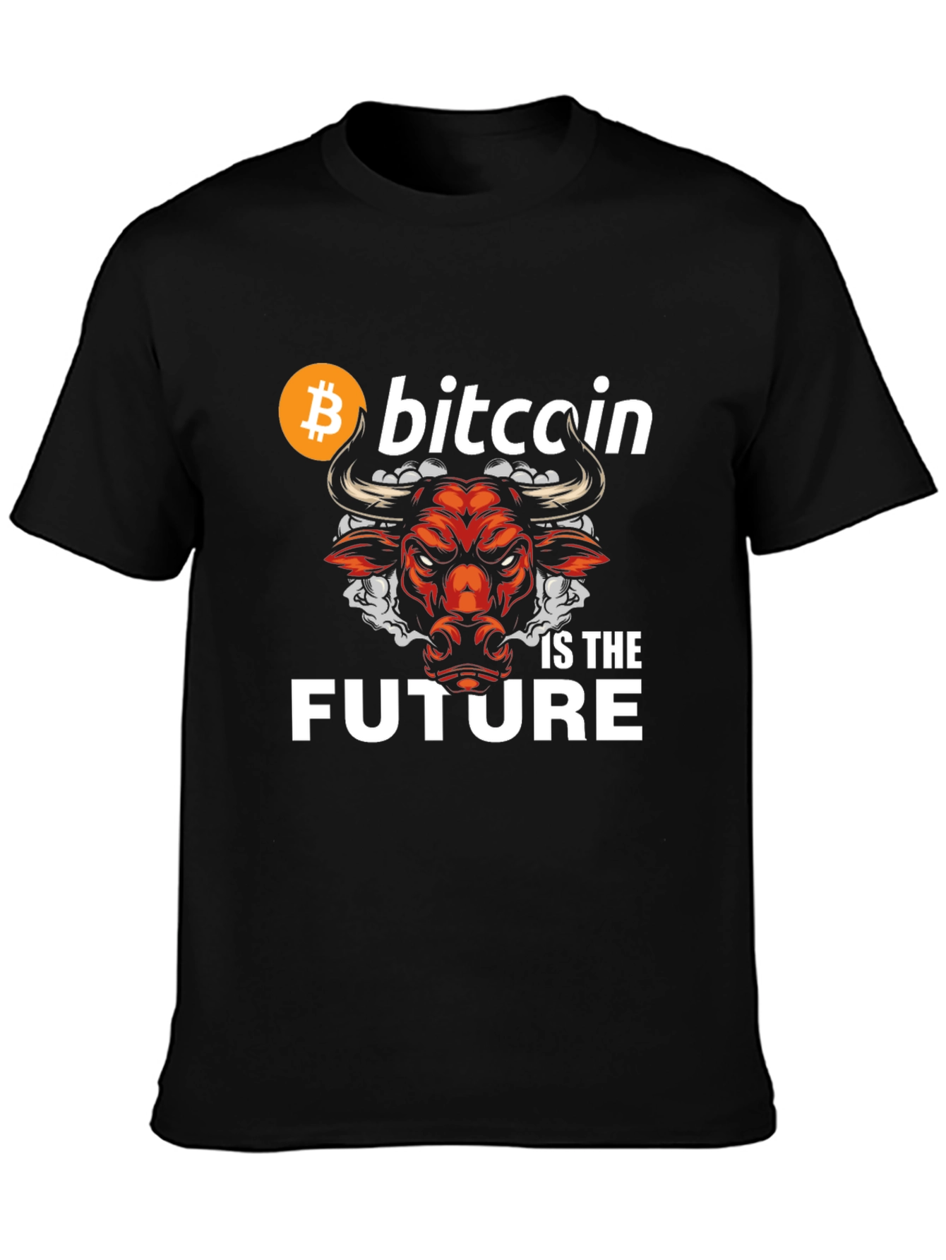 Bitcoin Bull T-Shirt - Crypto Future Tee
