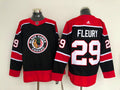 Men's Chicago Blackhawks Marc Andre Fleury #29 Black Breakaway Jerseys