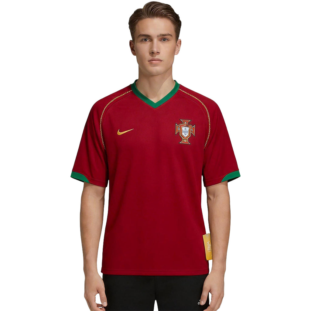 Retro Portugal Home Jersey World Cup 2006 Front