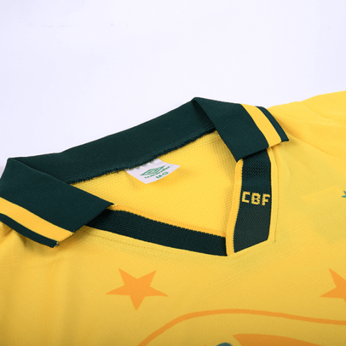 Ronaldo #20 Retro Brazil Home Jersey World Cup 1994 Image 5