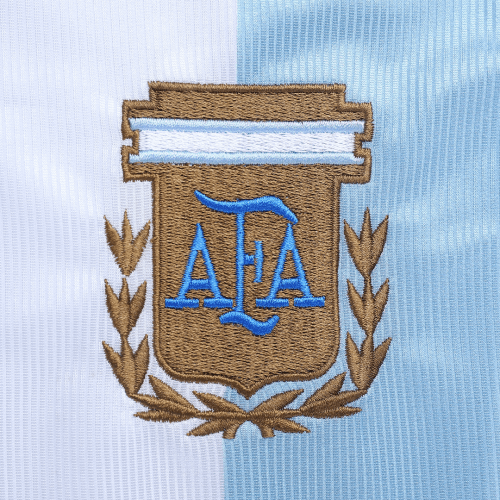 VERON #11 Retro Argentina Home Jersey World Cup 1998 Image 4