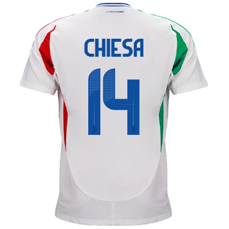 2024/25 Italy Away White Women Soccer Jersey 女 Detail 1