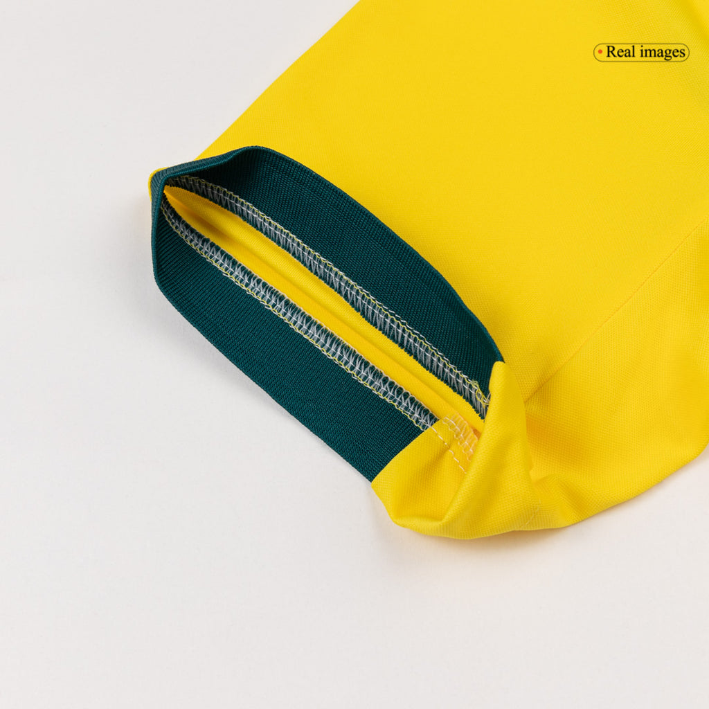 Brazil Home Soccer Jersey World Cup 2026 Yellow Image 6