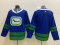 Men's Vancouver Canucks Blue Alternate Primegreen Authentic Blank Jerseys