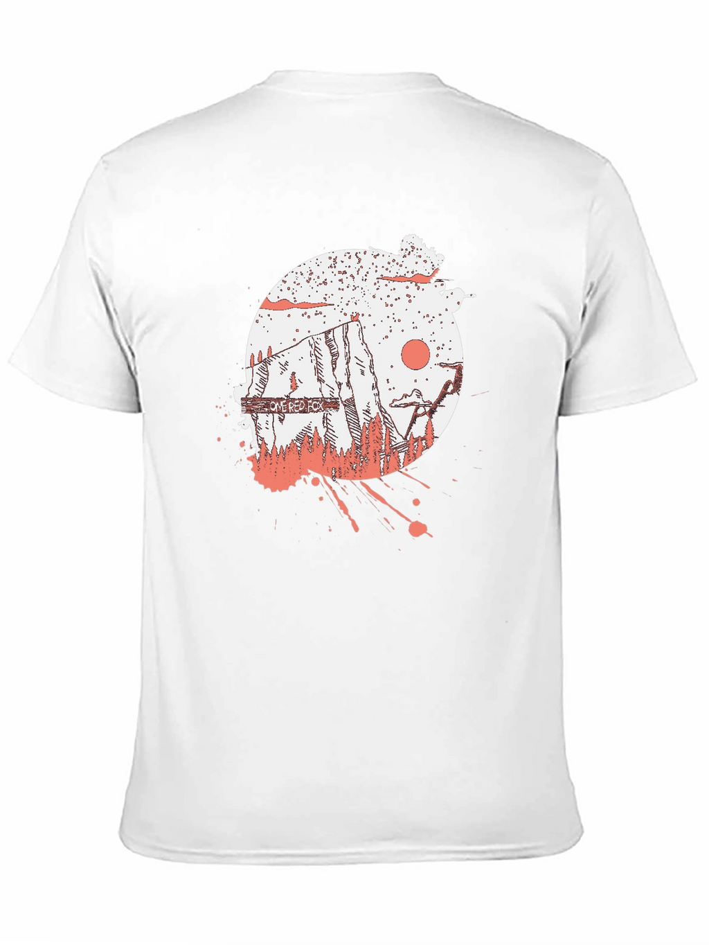 One Red Fox Graphic T-Shirt