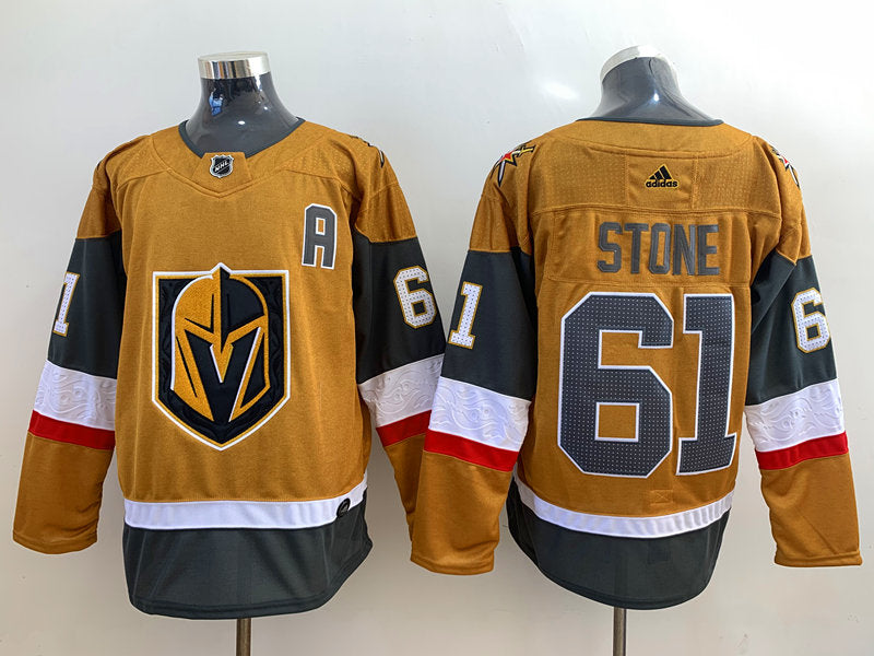 Men's Vegas Golden Knights Mark Stone #61 Gold Breakaway Player Jerseys