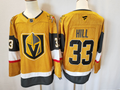 Men's Vegas Golden Knights Adin Hill #33 Gold Home Breakaway Jerseys