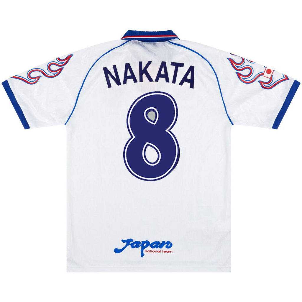 Nakata #8 Retro Japan Away Jersey World Cup 1998 Front